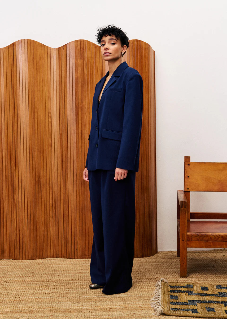 FRNCH | Blazer "BERLIOZ" - Bleu nuit
