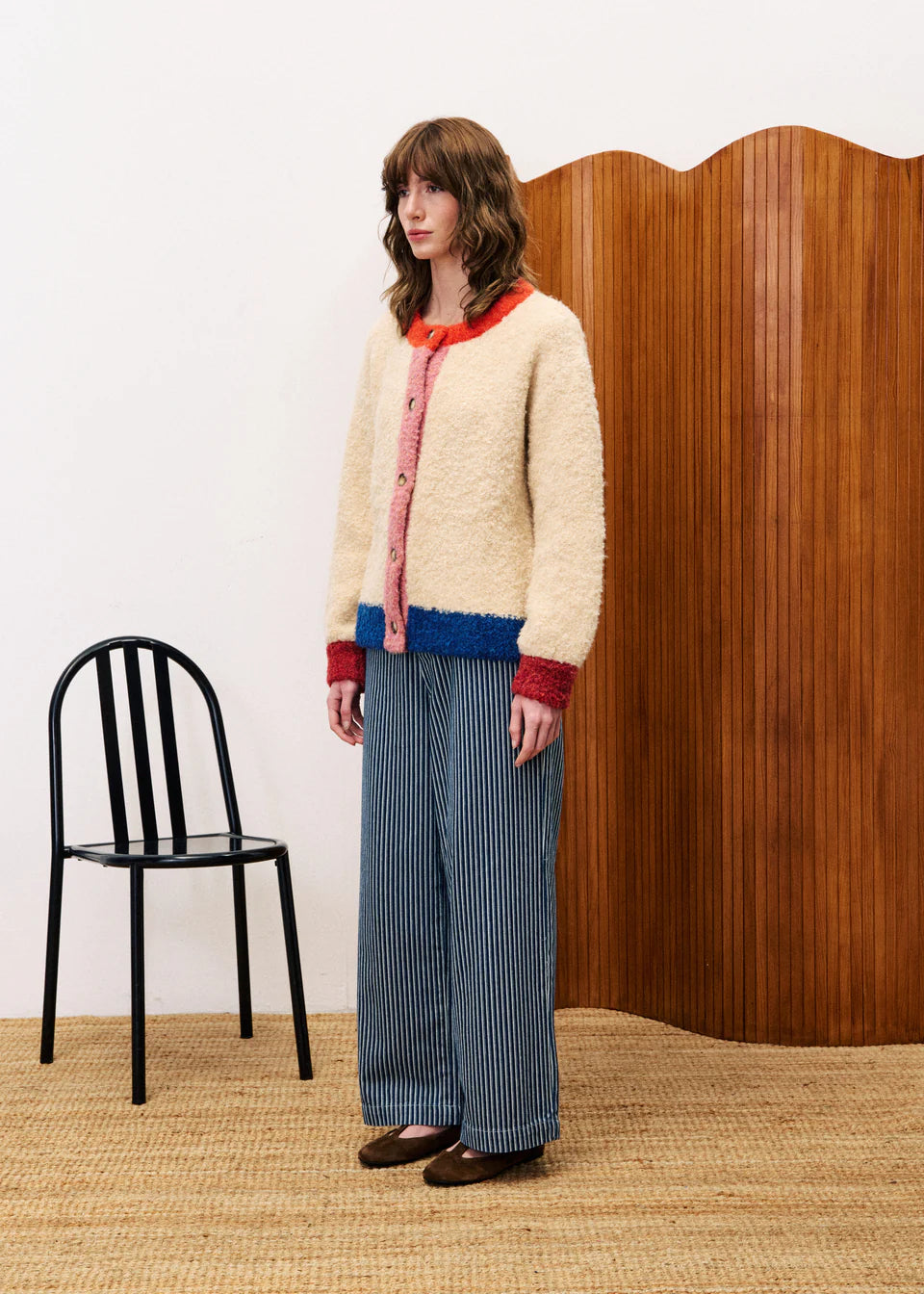 FRNCH | Cardigan "CYCLAMEN" - Creme