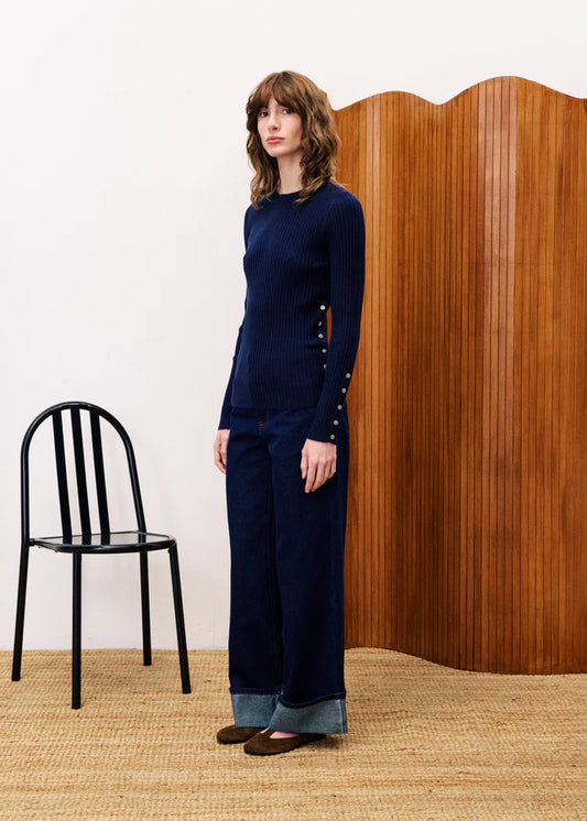 FRNCH | Top "AMARYLLIS" - Bleu