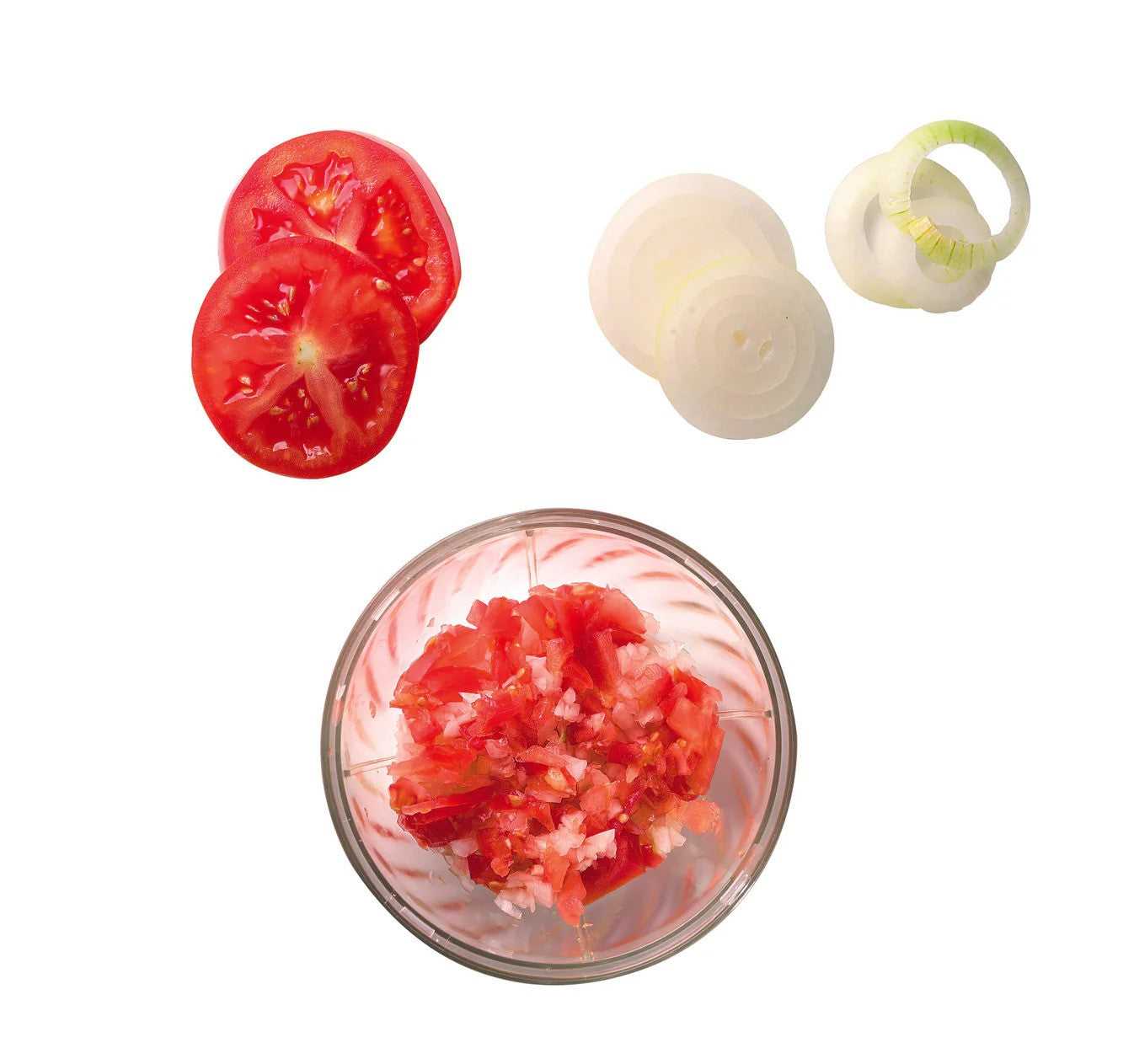 GUZZINI | COUPE-LÉGUMES MANUEL 'CHOP&STORE' « PRÉPARATION »