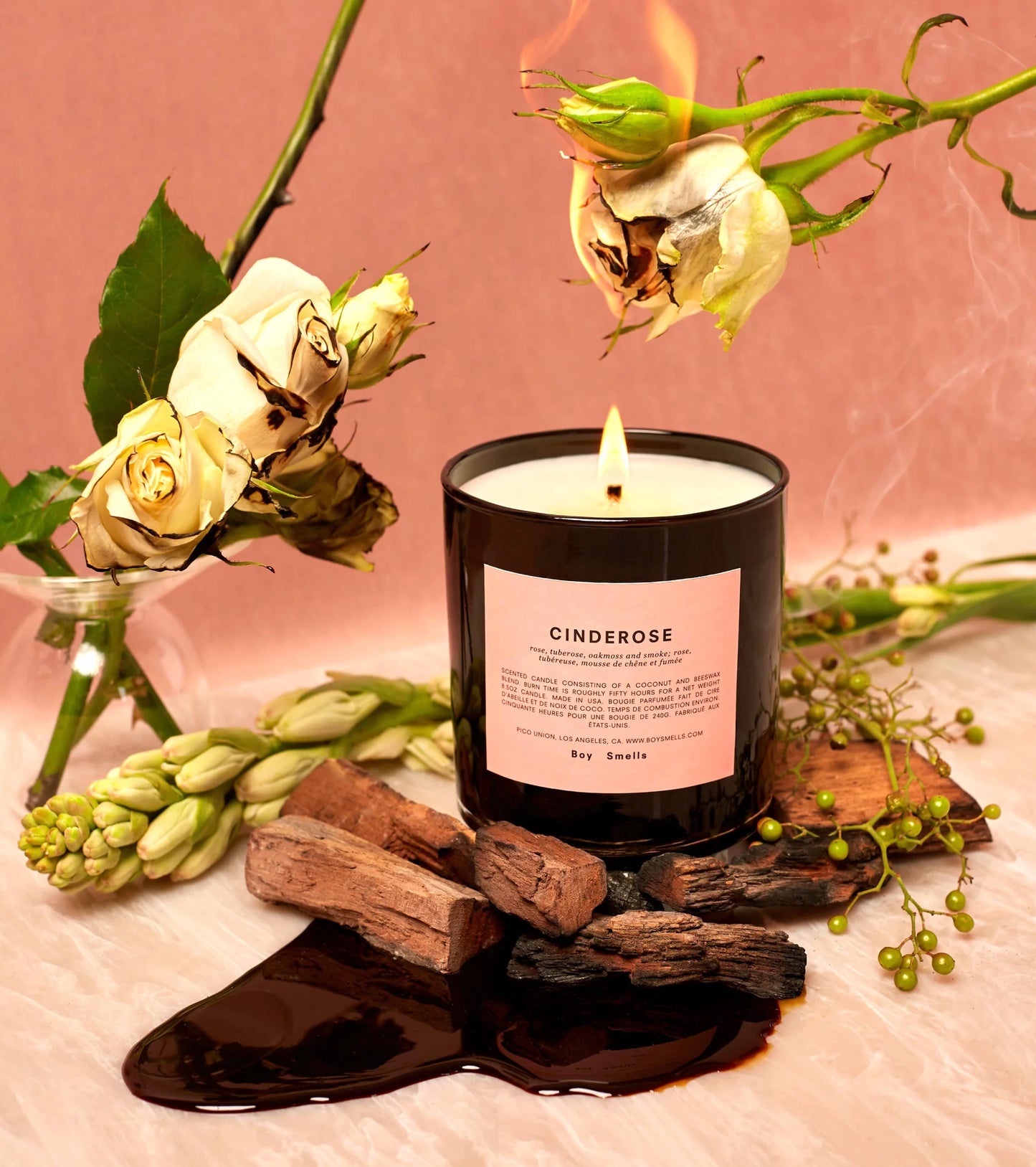 BOY SMELLS | Bougie - Cinderose (240g)