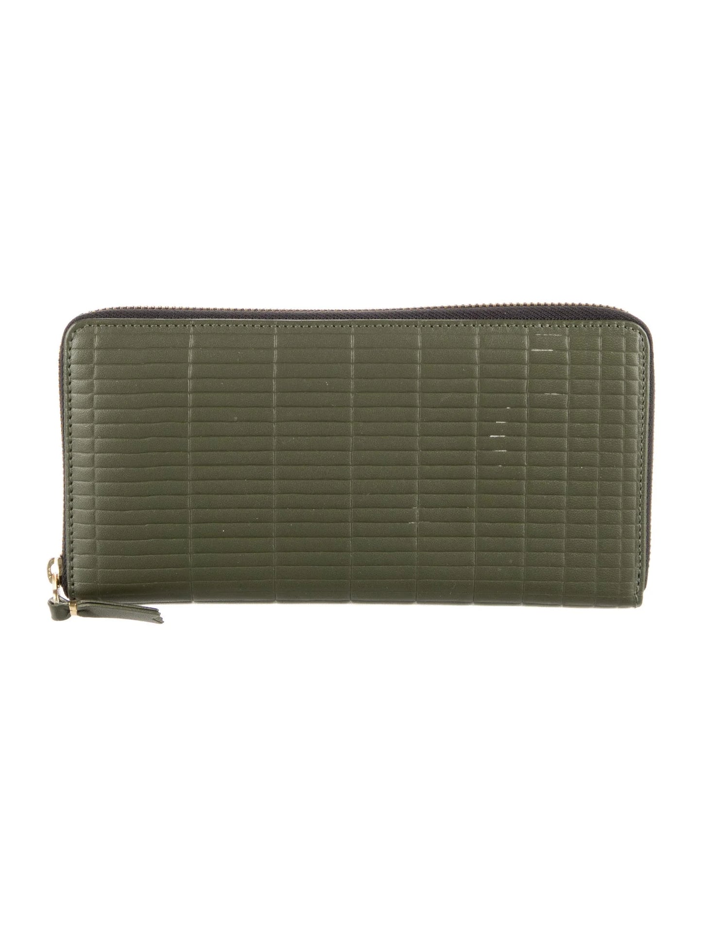 Comme des Garçons - ''Brick line'' long wallet - Tan