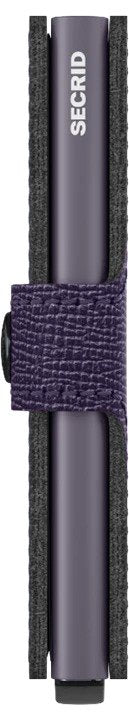 Secrid | Mini portefeuille style crisple - Mauve