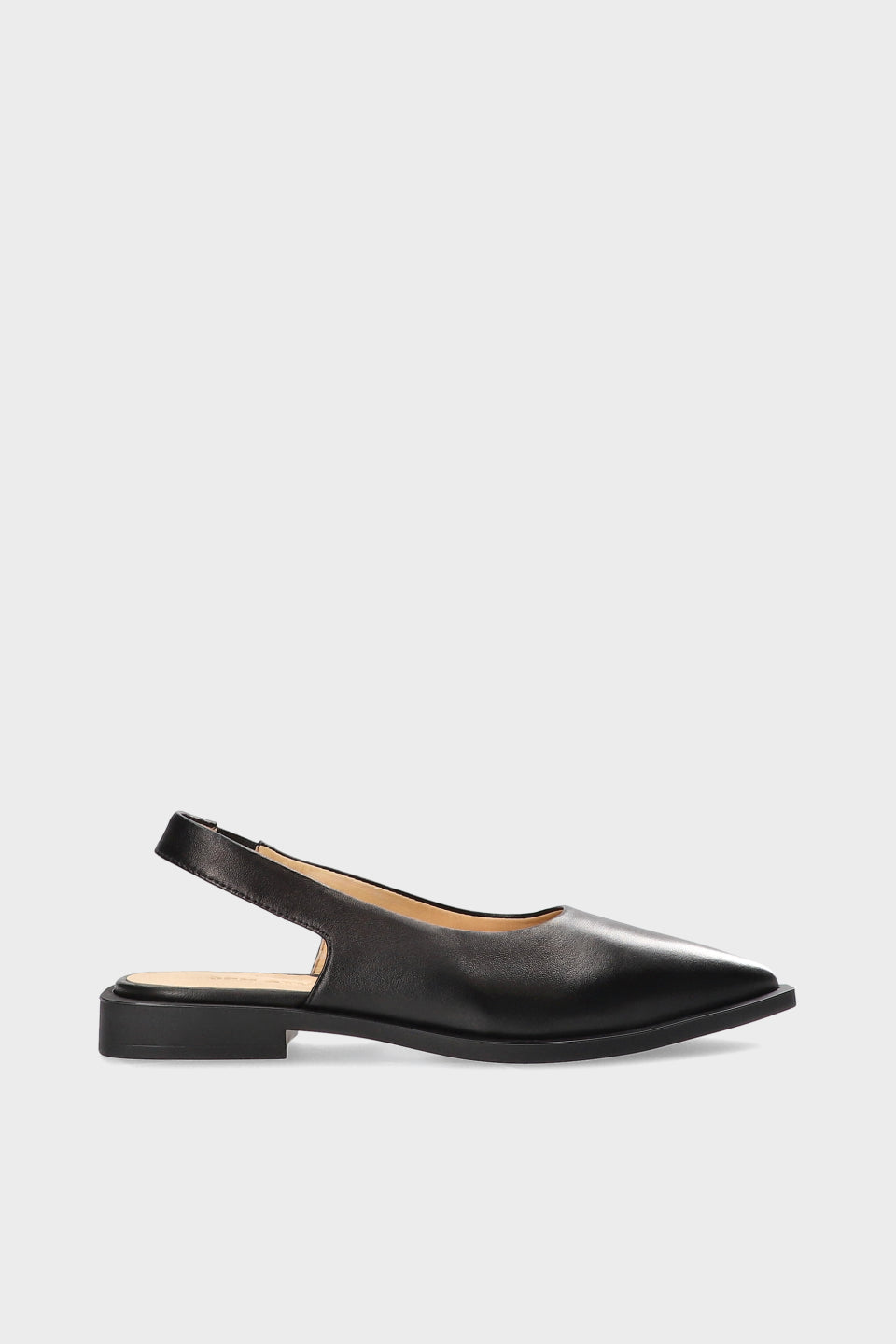 Copenhagen studio | Ballerines pointues en cuir - Noir