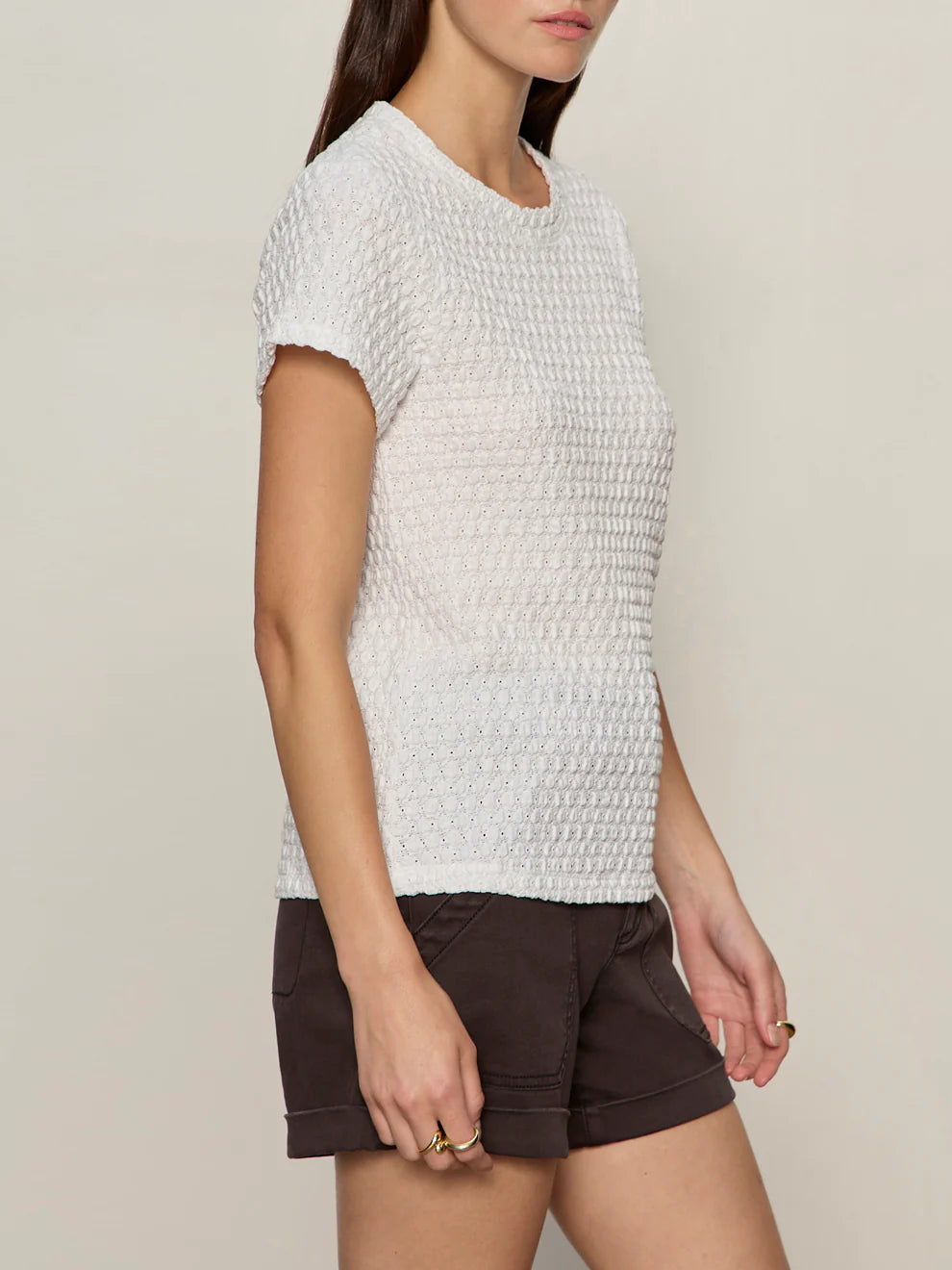 SANCTUARY | T-shirt 'Pucker up' | Blanc
