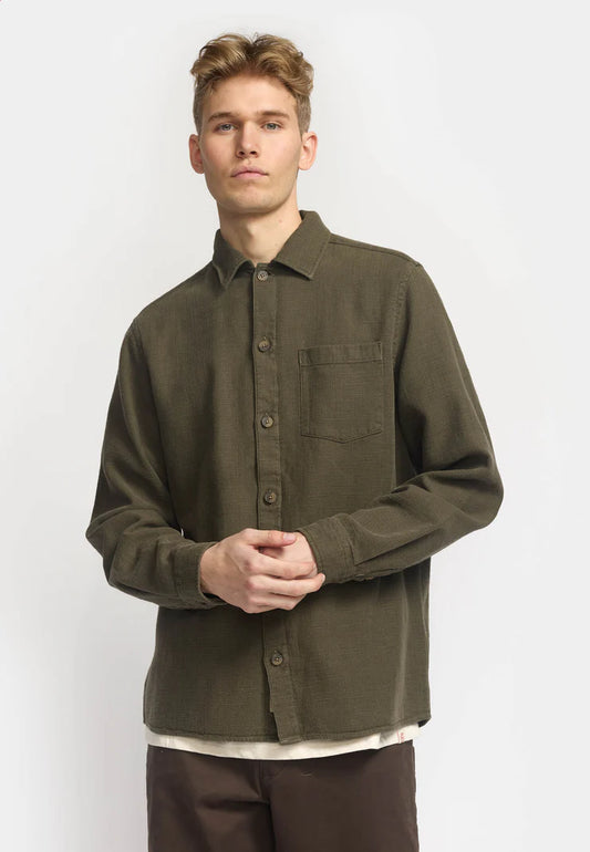 Revolution | Chemise décontractée - Vert militaire