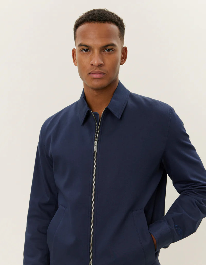 Les Deux | Veste de coach "Como" - Bleu Marine