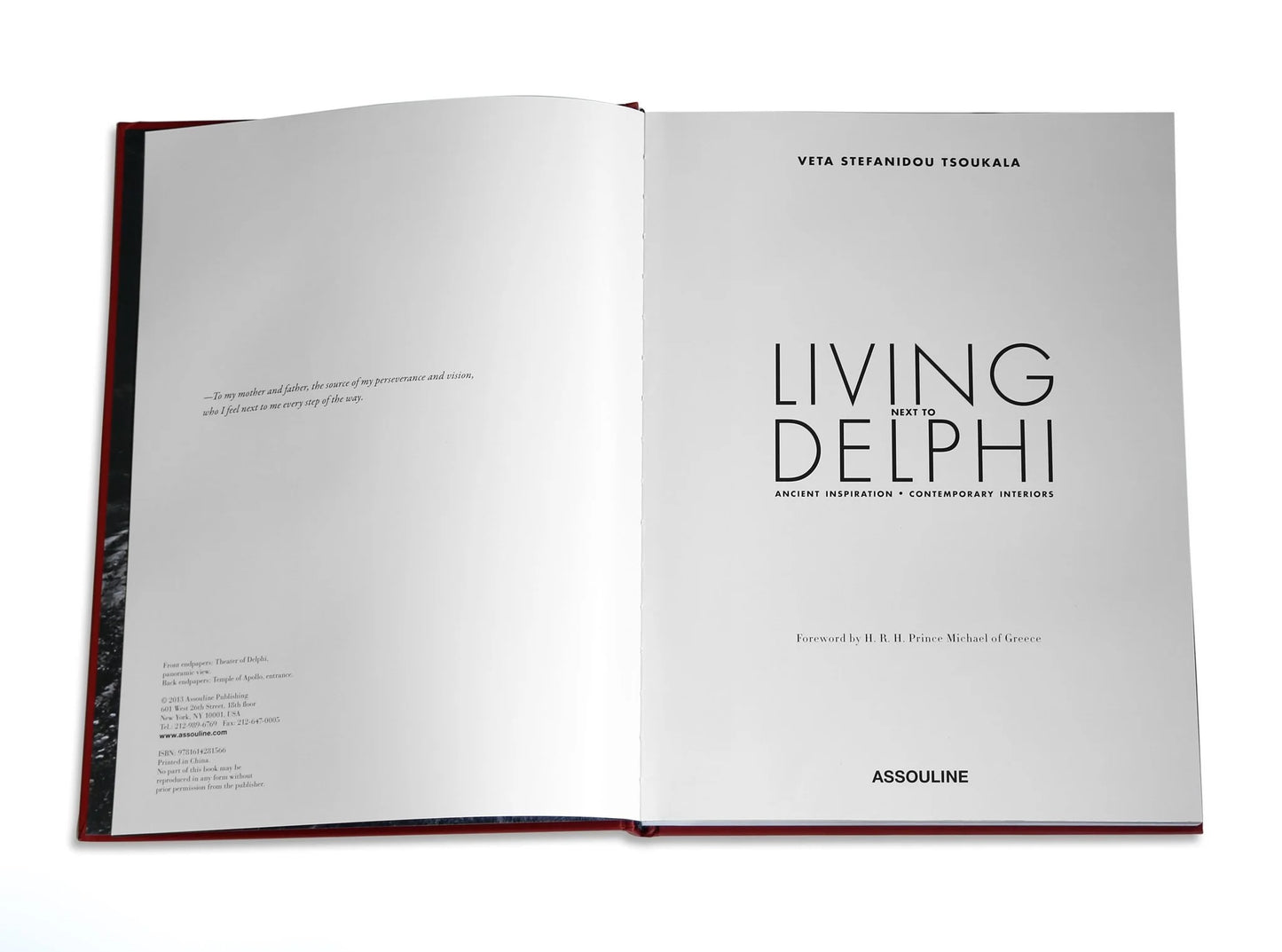 Book Living Next to Delphi - Assouline