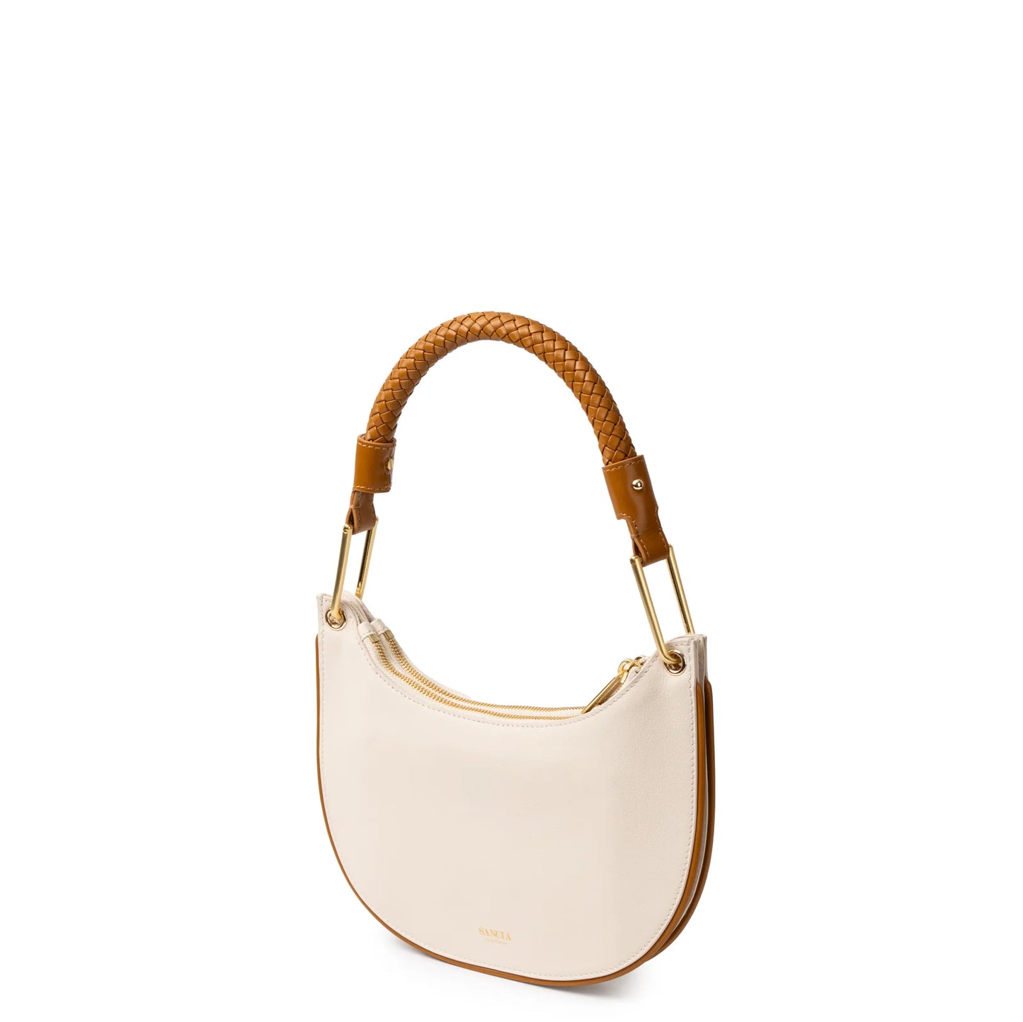 SANCIA | Sac en daim ''Altura'' - Ecru