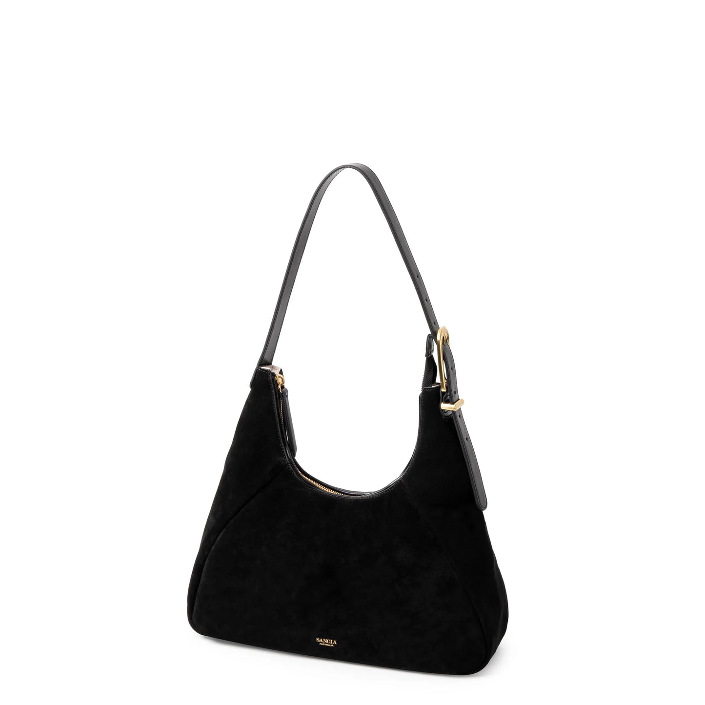 SANCIA | Sac en cuir ''Izola'' - Noir