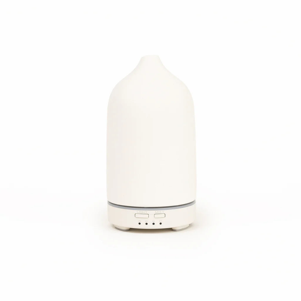 ATELIER LA VIE APOTHICAIRE | Diffuseur d’huiles essentielles ultrasonique - Blanc écru