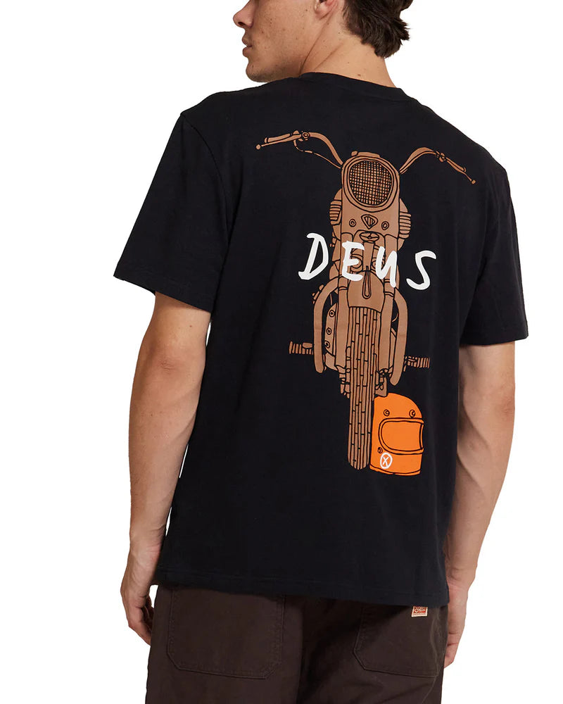 Deus Ex Machina | T-shirt "Frontage" - Noir