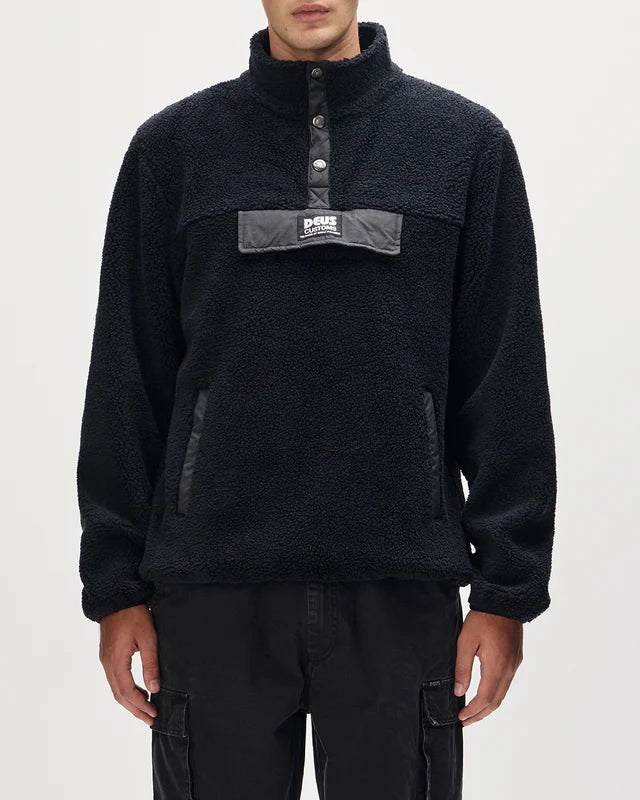 Deus Ex Machina | Veste polaire Discovery Sherpa - Anthracite