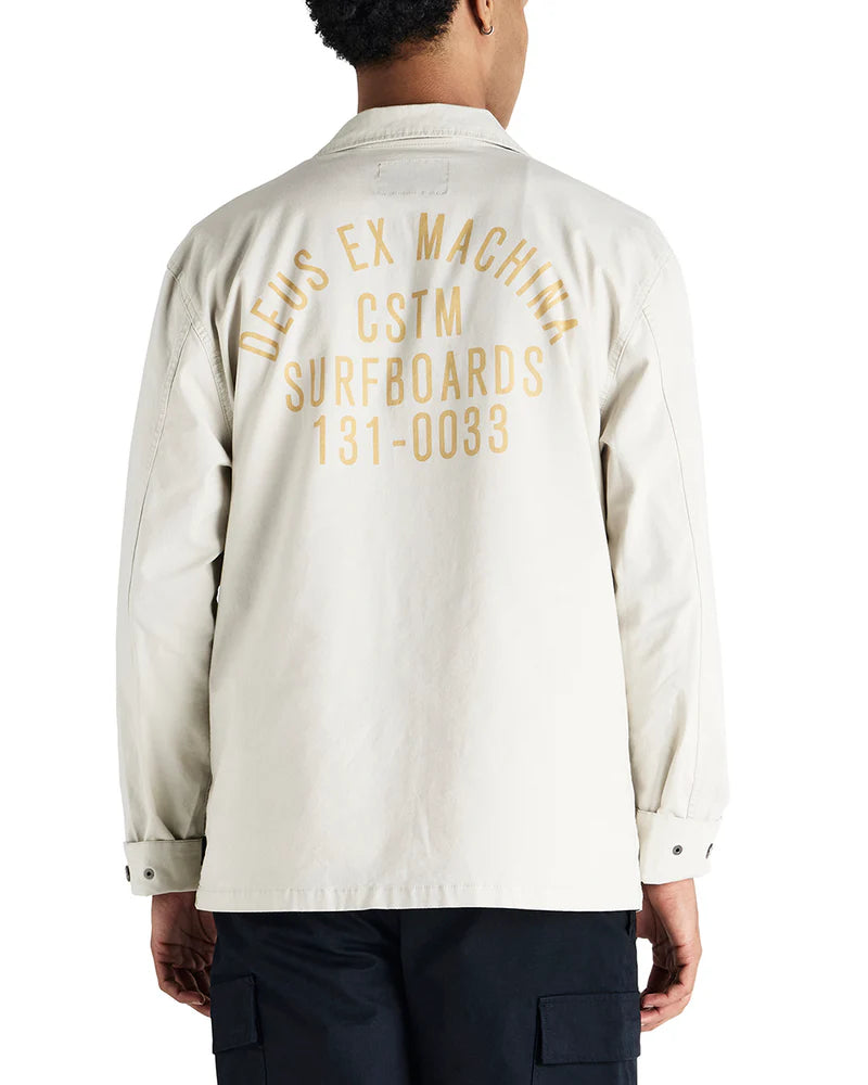 Deus Ex Machina | Surchemise "Tommy Poplin" - Beige