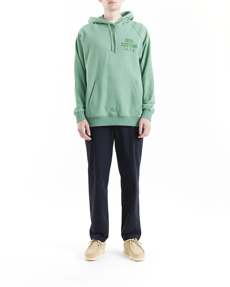 Deus Ex Machina | Sweat à capuche "Quay" - Vert