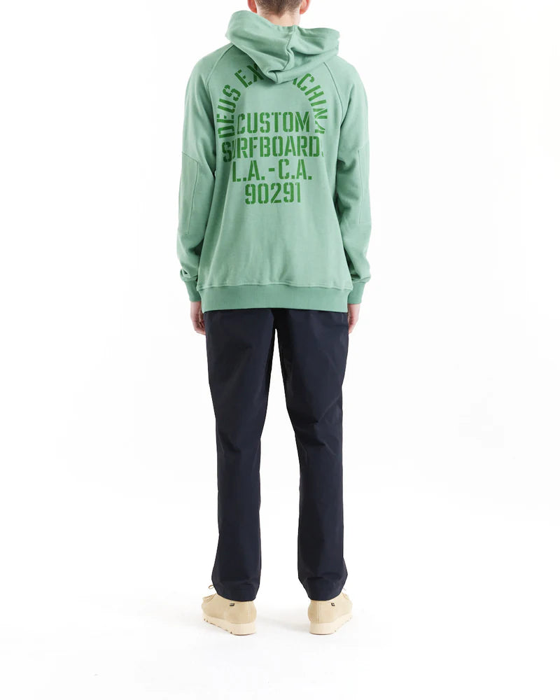 Deus Ex Machina | Sweat à capuche "Quay" - Vert