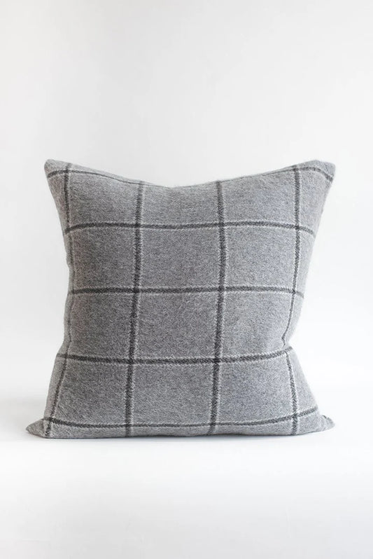 Linen Way | Coussin Stone Alpaca - Gris