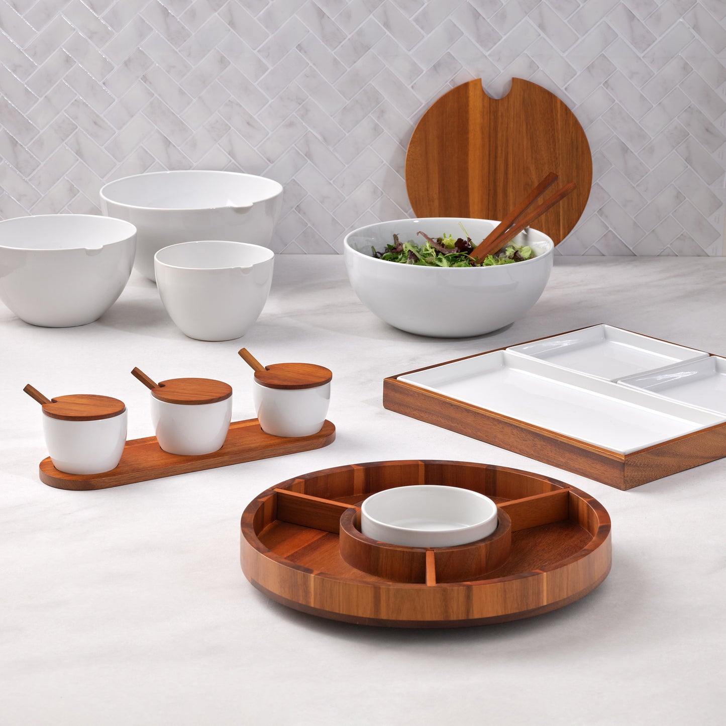 Nambé - Blend Bar Board with Knife