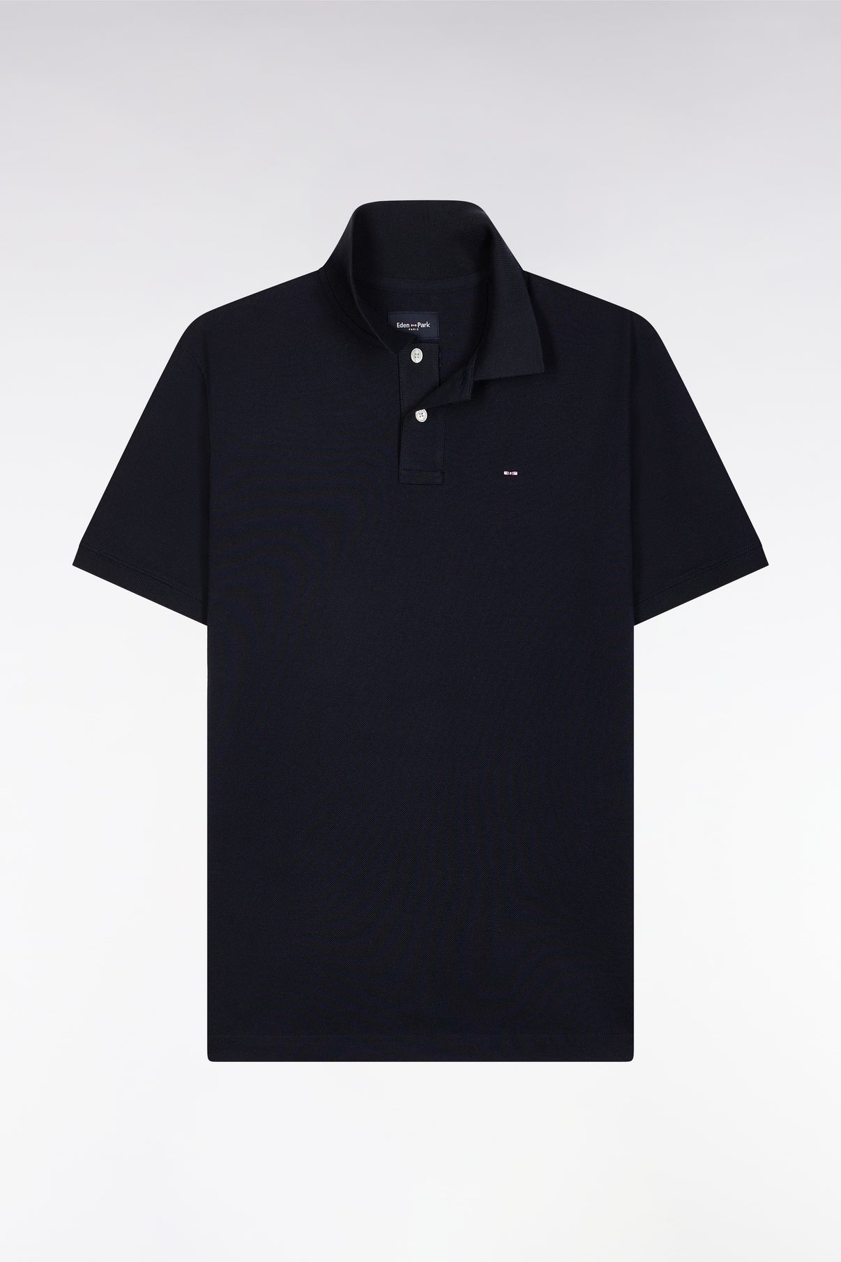 Eden Park | Polo en coton Pima - Bleu marine