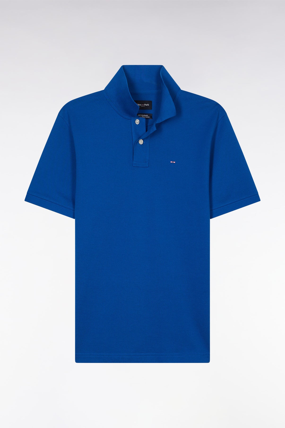 Eden Park | Polo en coton Pima - Bleu foncé