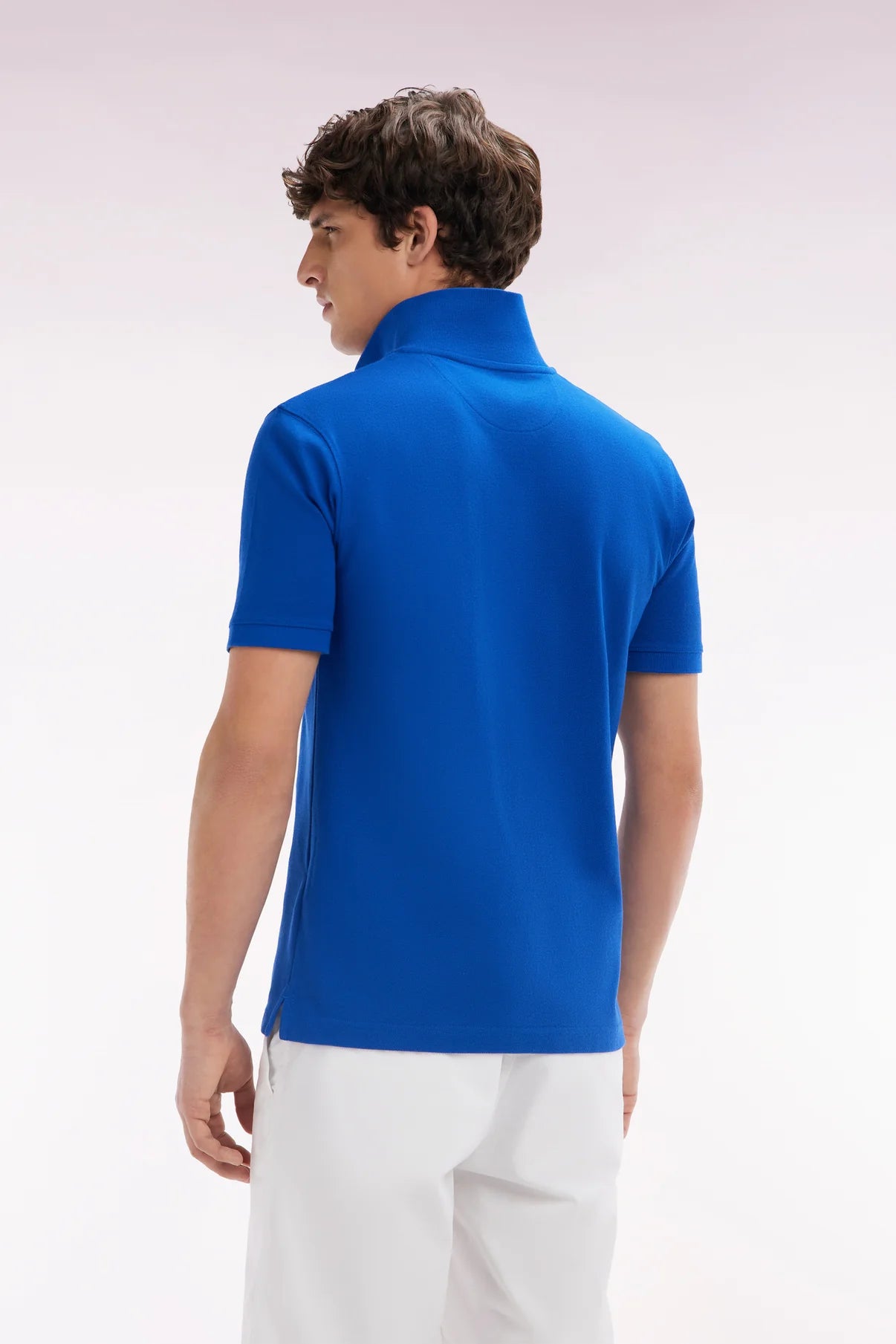 Eden Park | Polo en coton Pima - Bleu foncé