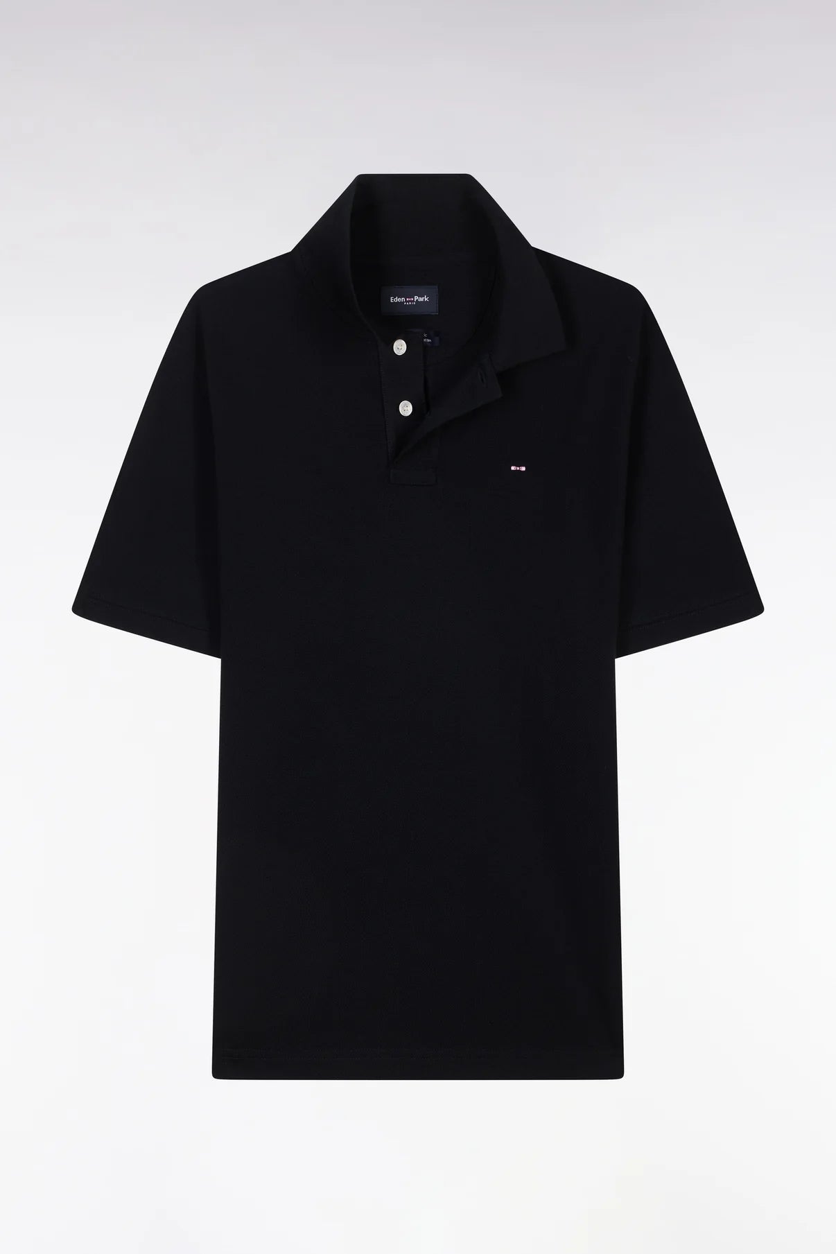 Eden Park | Polo en coton Pima - Noir
