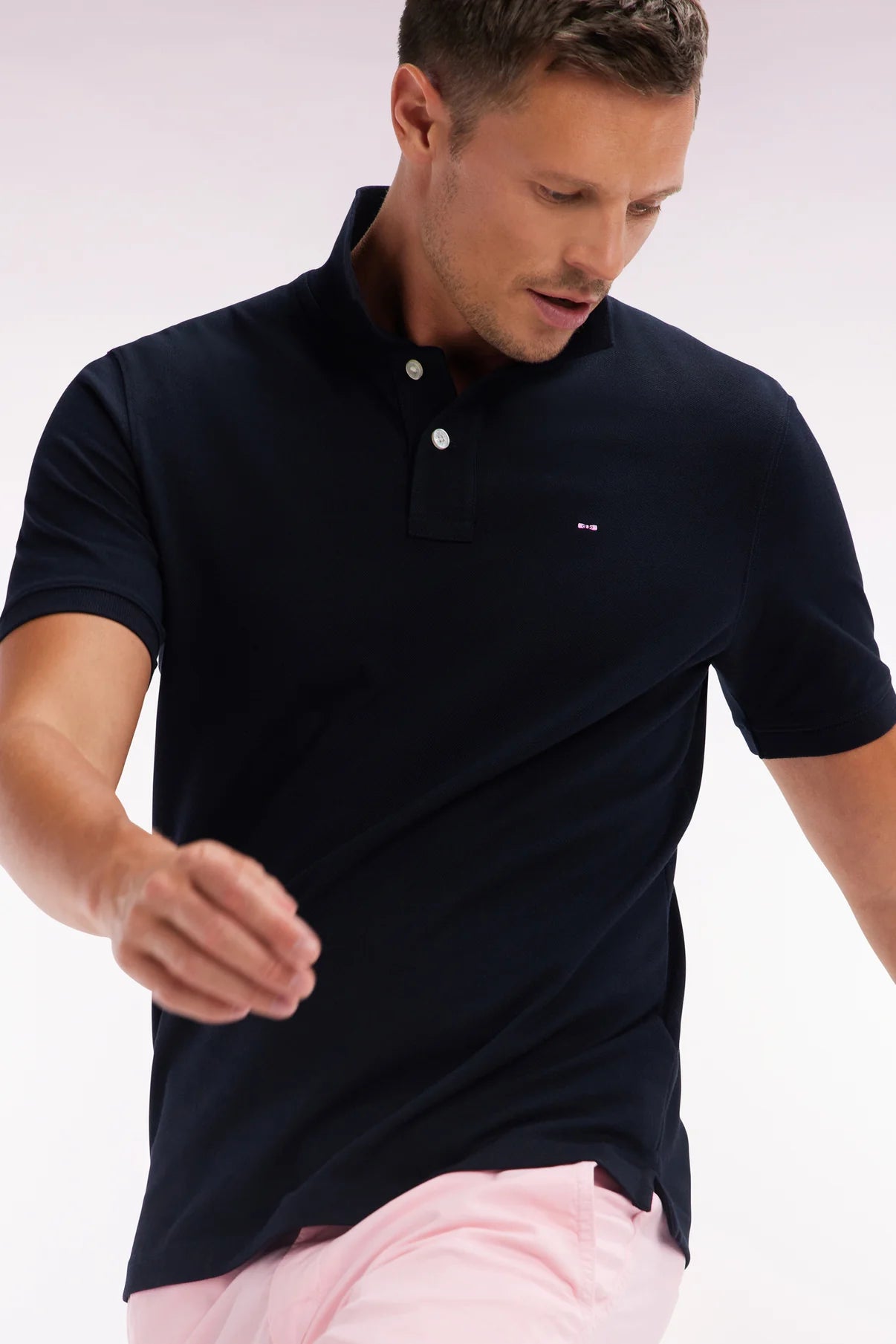 Eden Park | Polo en coton Pima - Noir