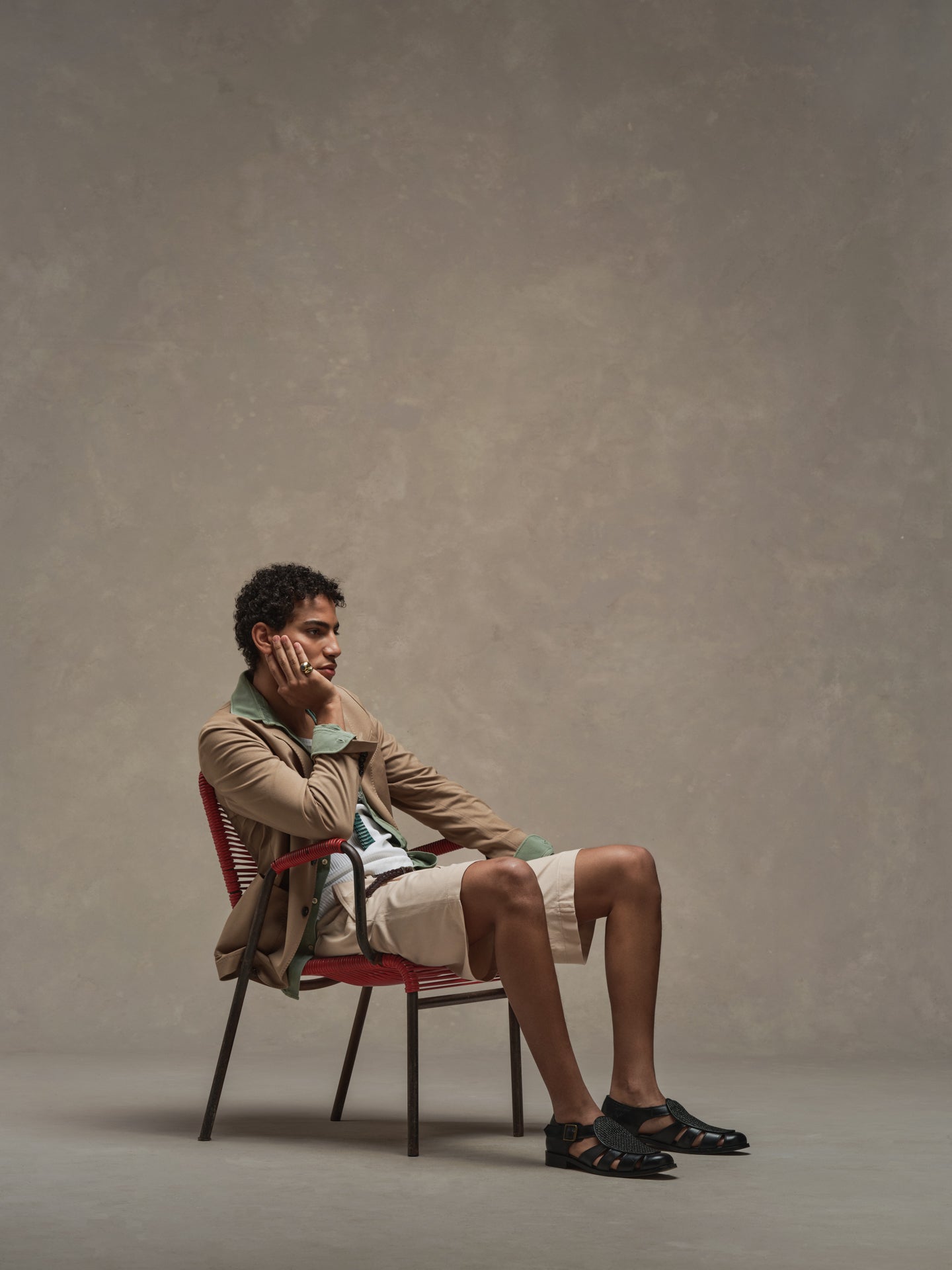 Circolo | Chemise en coton - Sauge