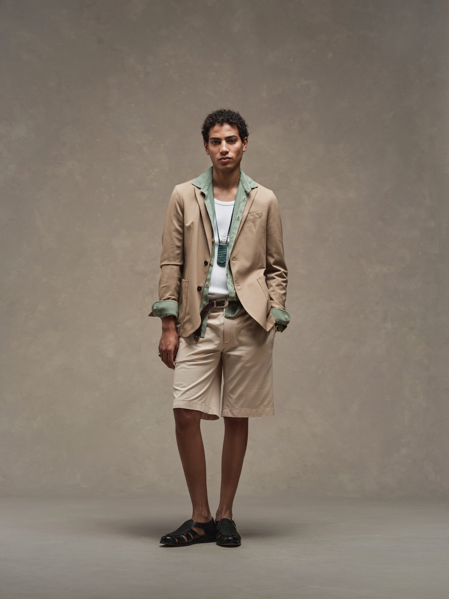 Circolo | Chemise en coton - Sauge