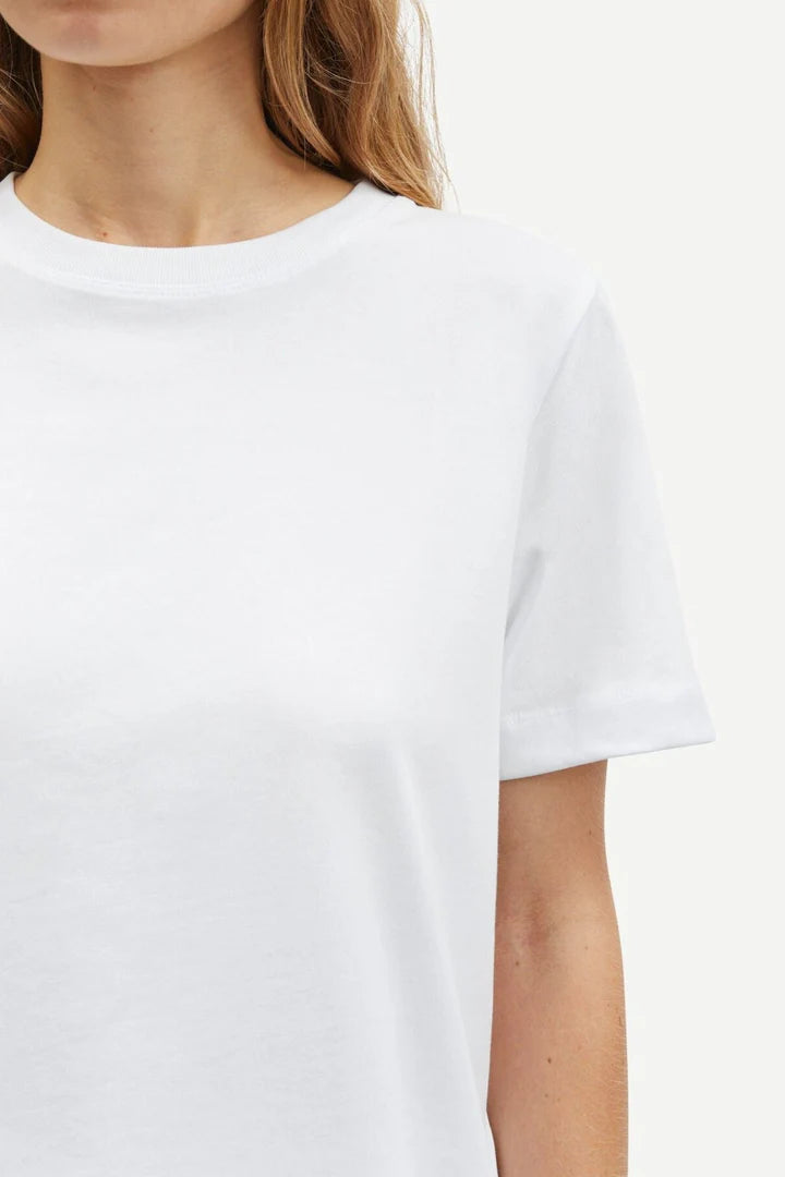 SAMSØE | T-shirt ''Camino'' coupe détendue - Blanc
