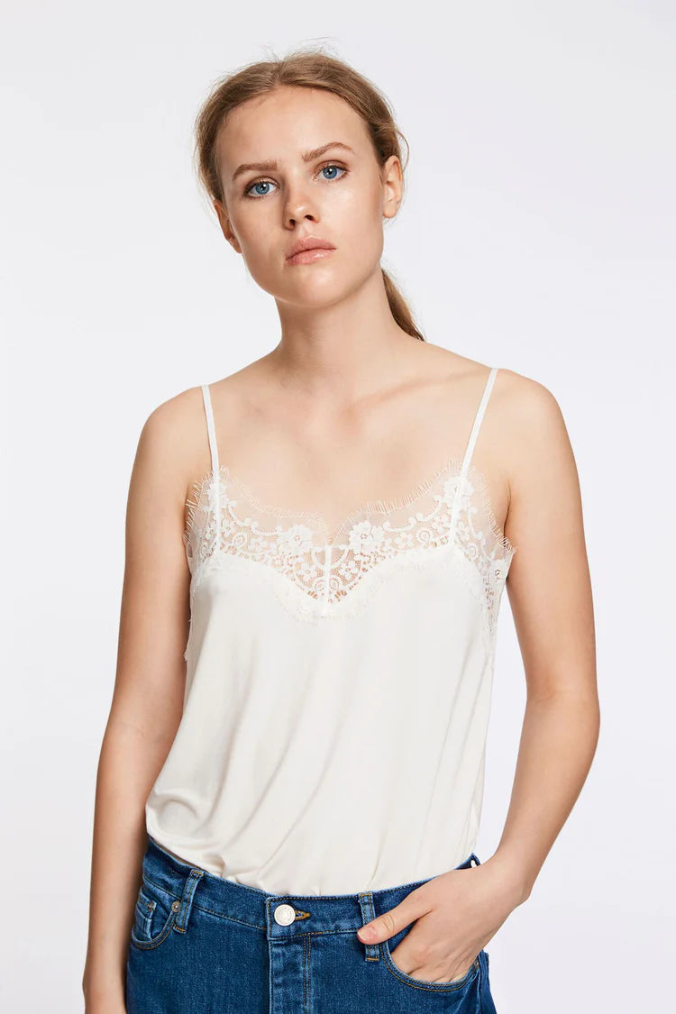 SAMSØE | Camisole "SLIP" - Beige
