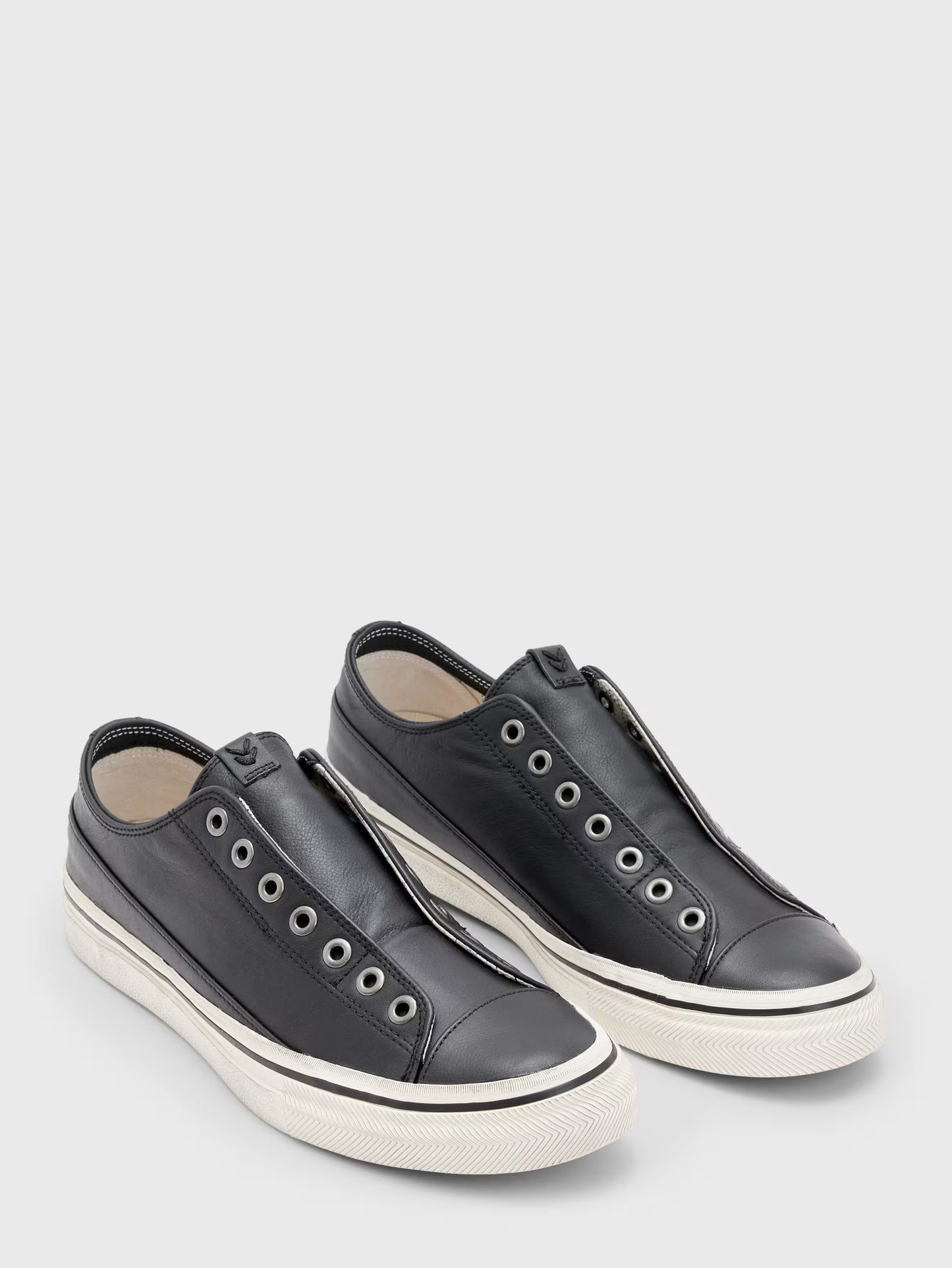 John Varvatos | Les Baskets Vulc sans lacets - Noir