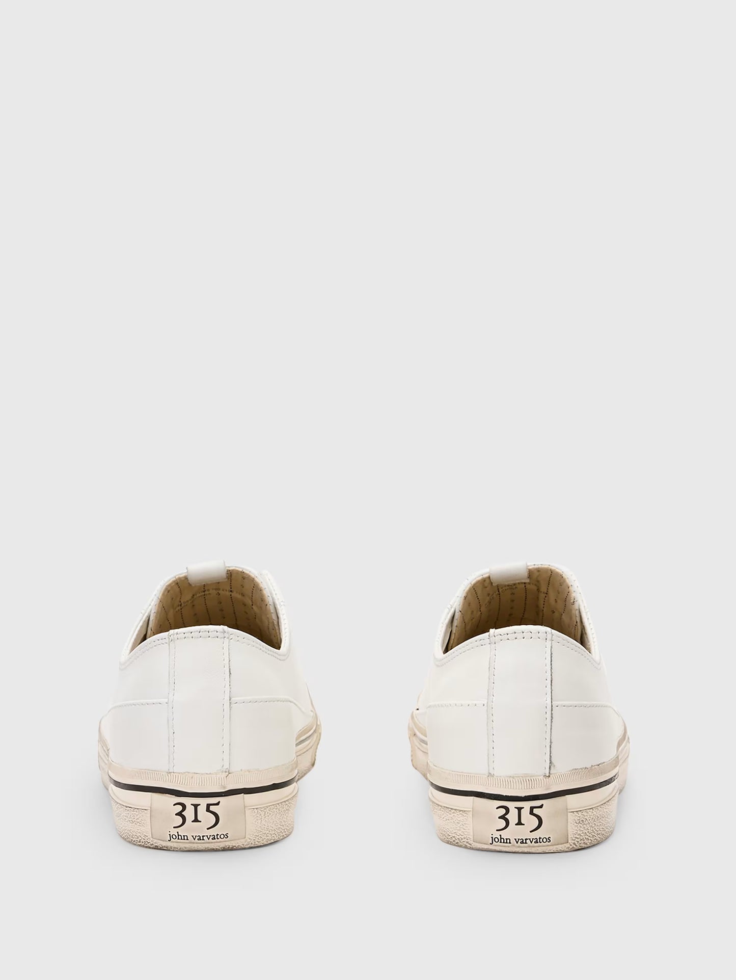 John Varvatos | Les Baskets Vulc sans lacets - Blanc