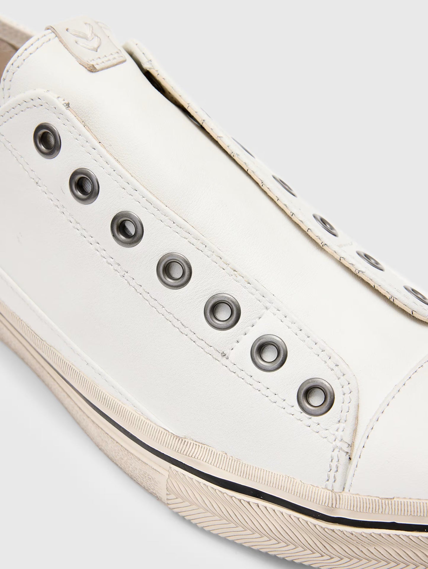John Varvatos | Les Baskets Vulc sans lacets - Blanc