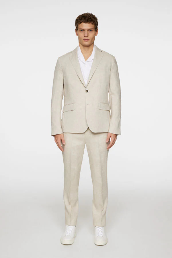 J.Lindeberg | Le costume ''ELTON'' en lin - Beige