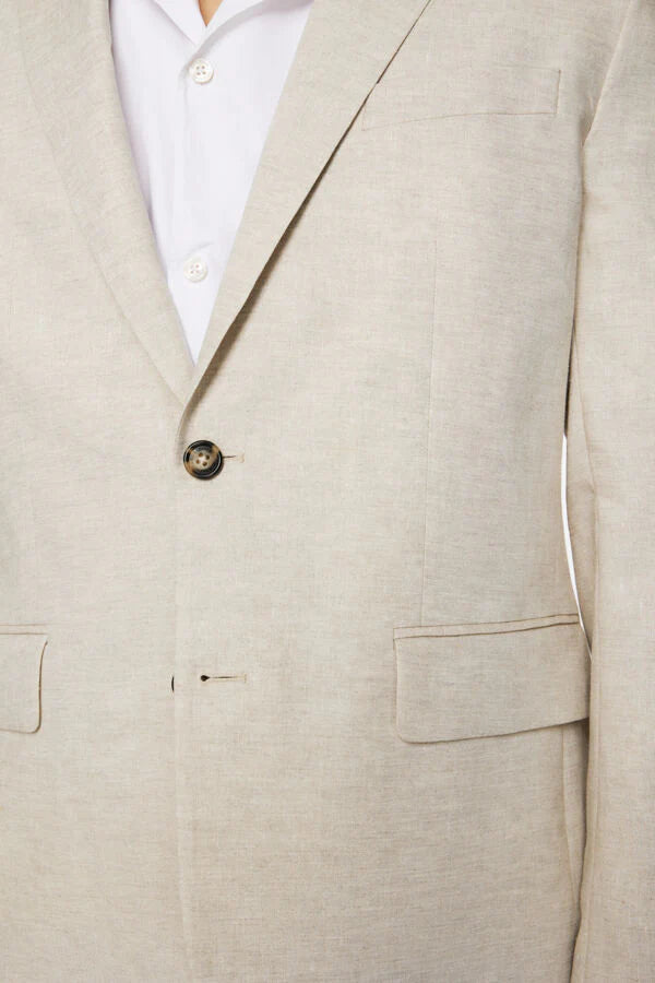 J.Lindeberg | Le costume ''ELTON'' en lin - Beige