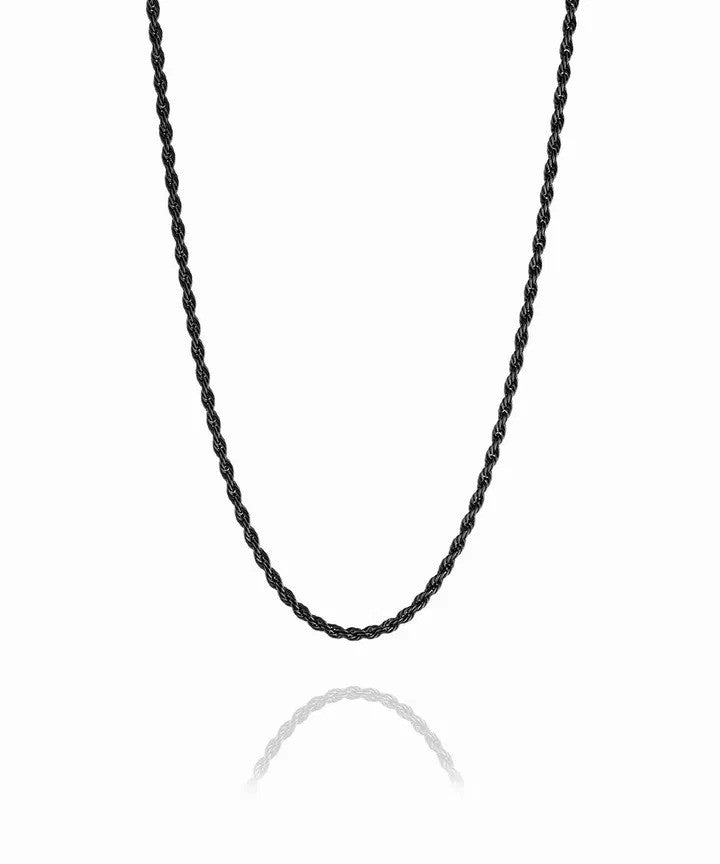 Pig & Hen | Collier torsadé" - Noir