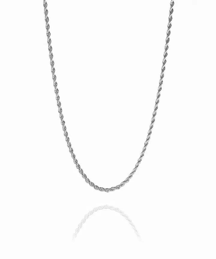 Pig & Hen | Collier torsadé" - Argent
