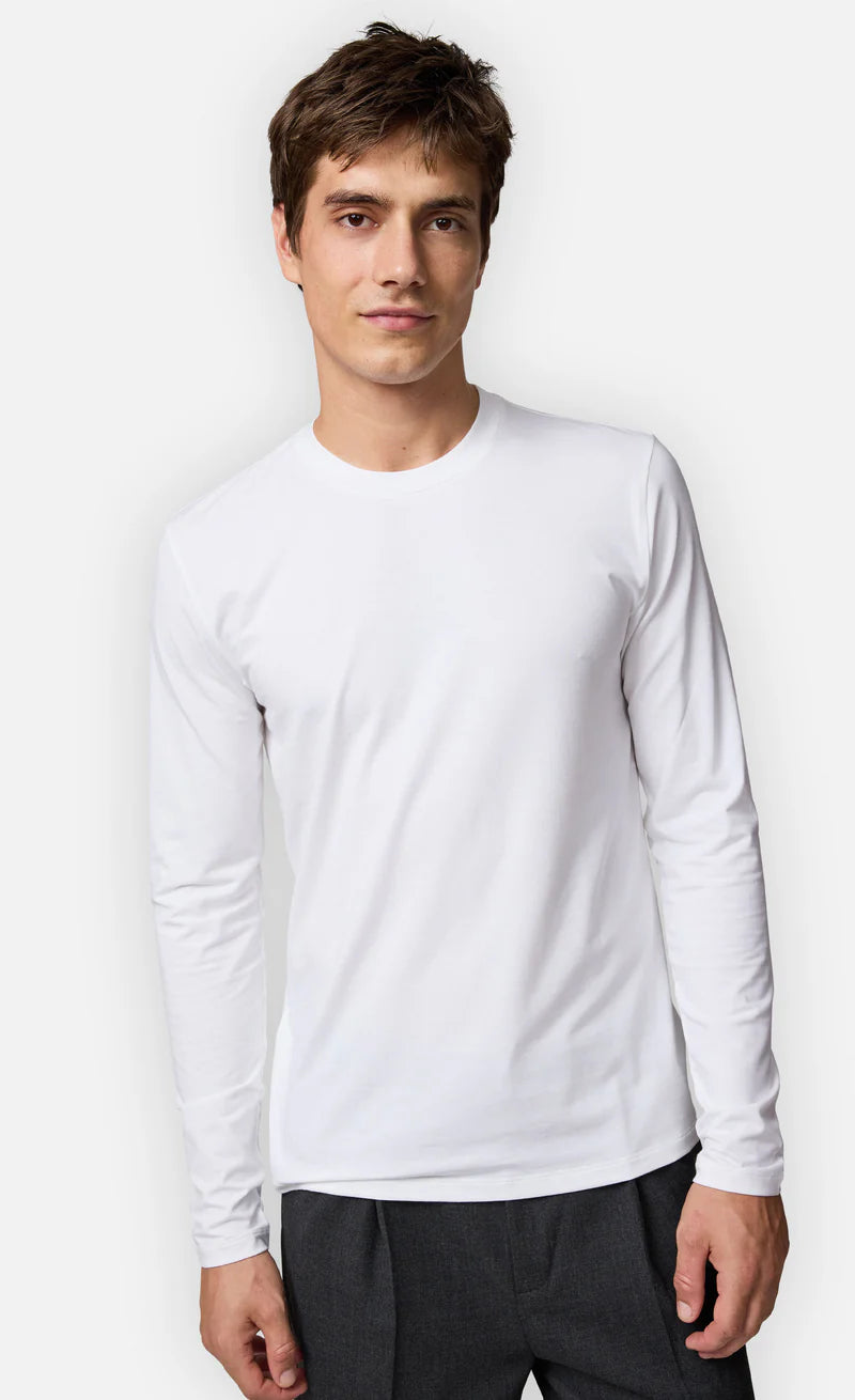 Kiefermann | T-shirt à manches longues "Alberts" - Blanc