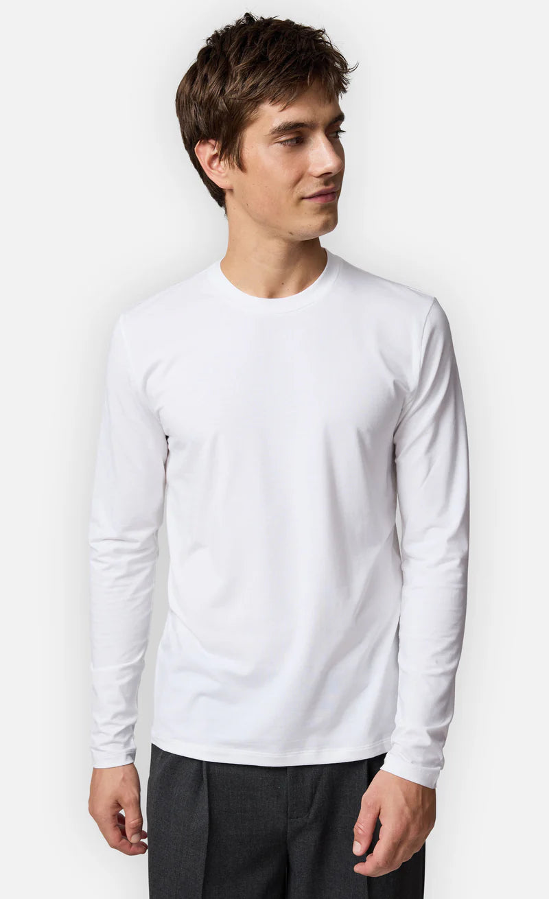 Kiefermann | T-shirt à manches longues "Alberts" - Blanc
