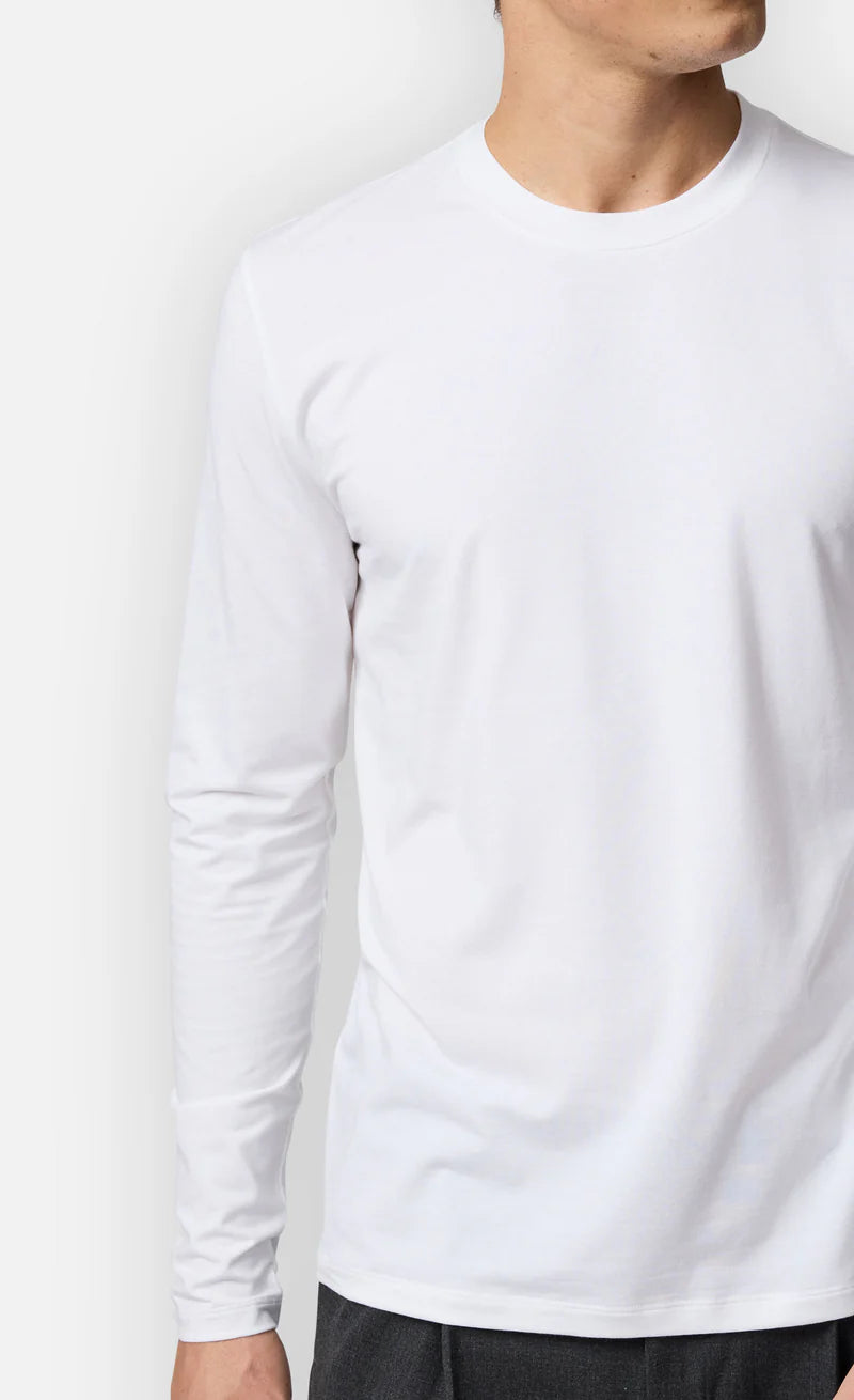 Kiefermann | T-shirt à manches longues "Alberts" - Blanc