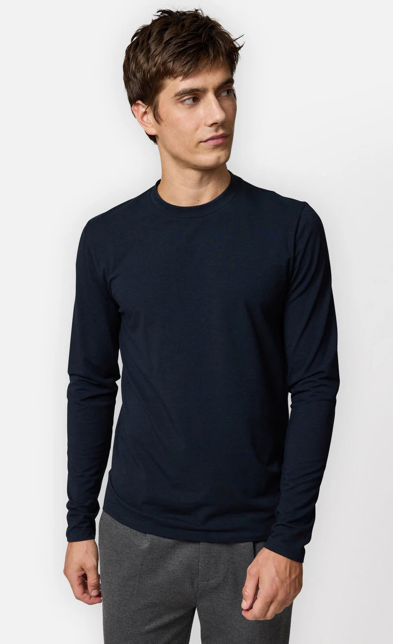 Kiefermann | T-shirt à manches longues "Alberts" - Marine