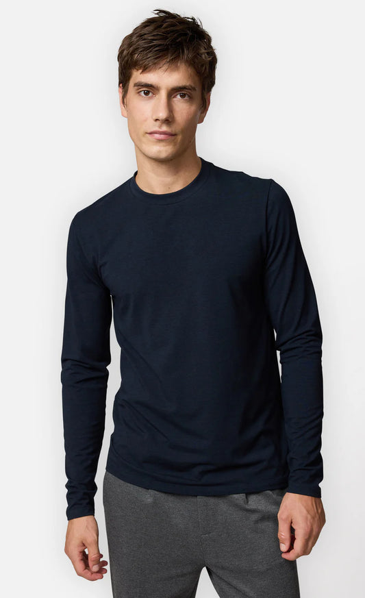 Kiefermann | T-shirt à manches longues "Alberts" - Marine