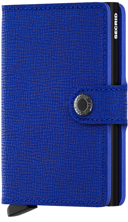 Secrid | Mini portefeuille style crisple - Indigo