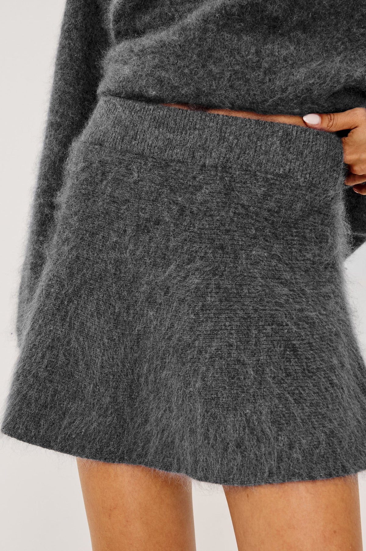 Rails | Jupe en laine "Gayle" - Charbon