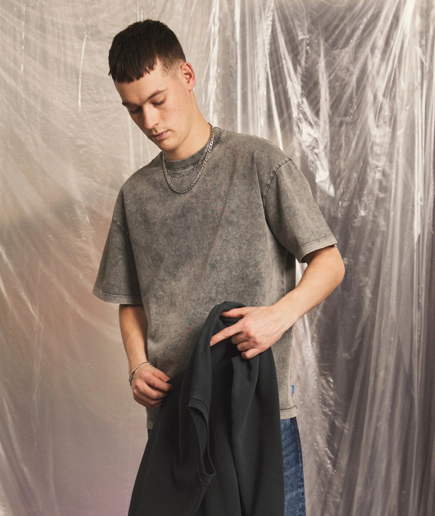 Garment Project | T-Shirt col rond "Heavy Tee" - Gris