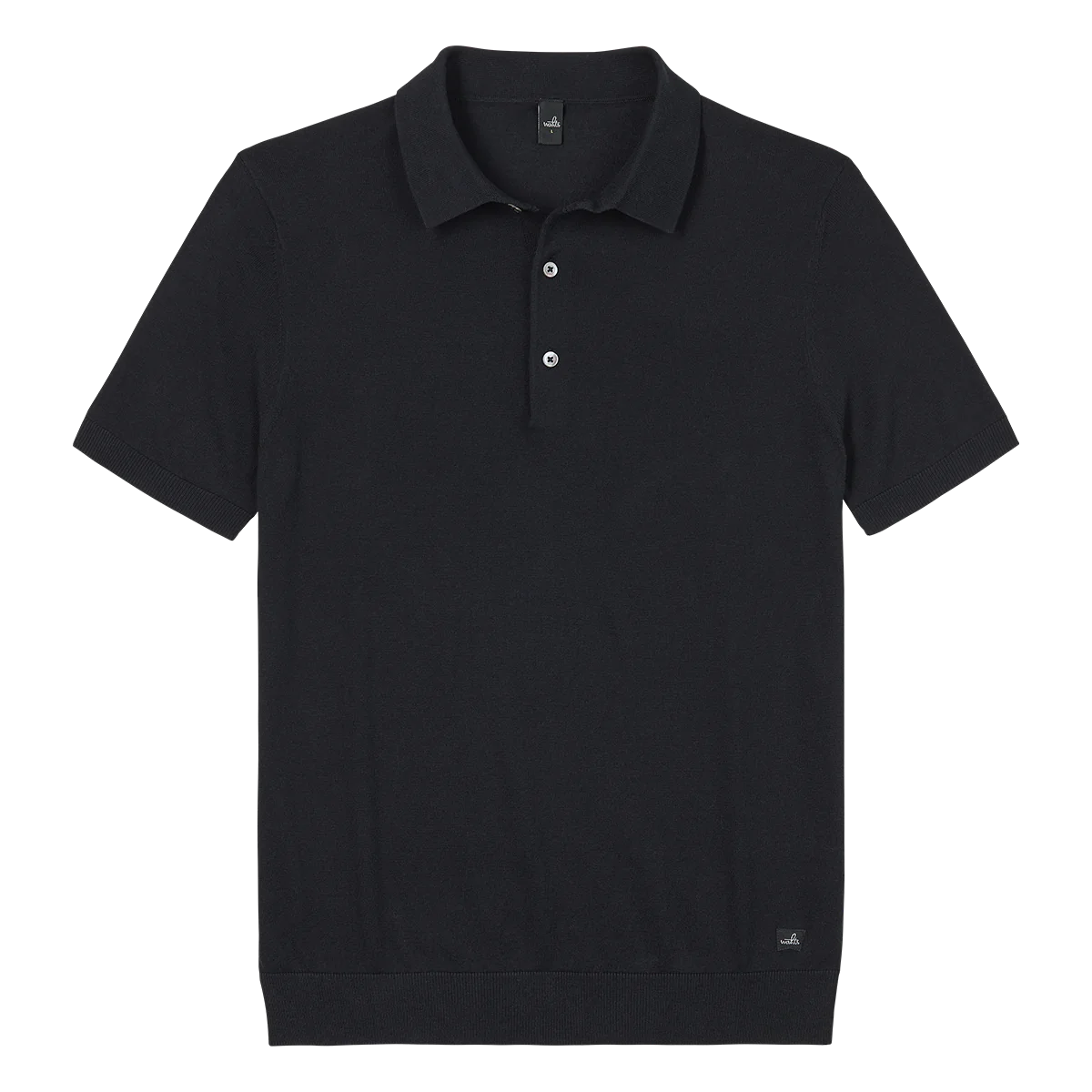 WAHTS | Polo en maille "GRAHAM" - Bleu marine