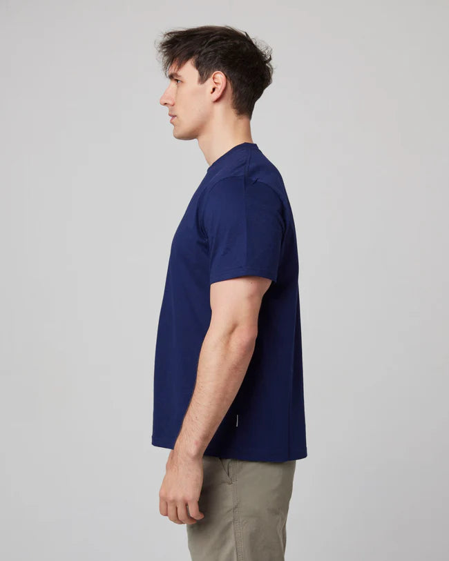Peregrine | T-shirt à imprimé graphique - Bleu marine
