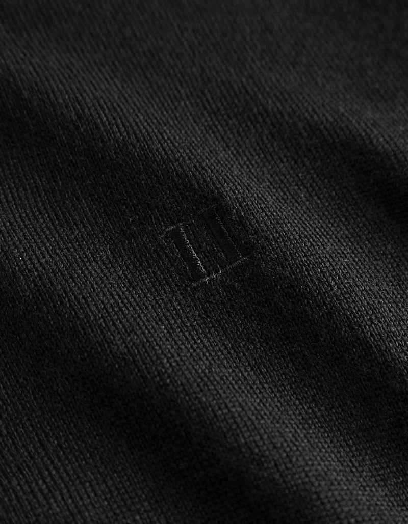 Les Deux | Pull demi-zip "Greyson" - Noir