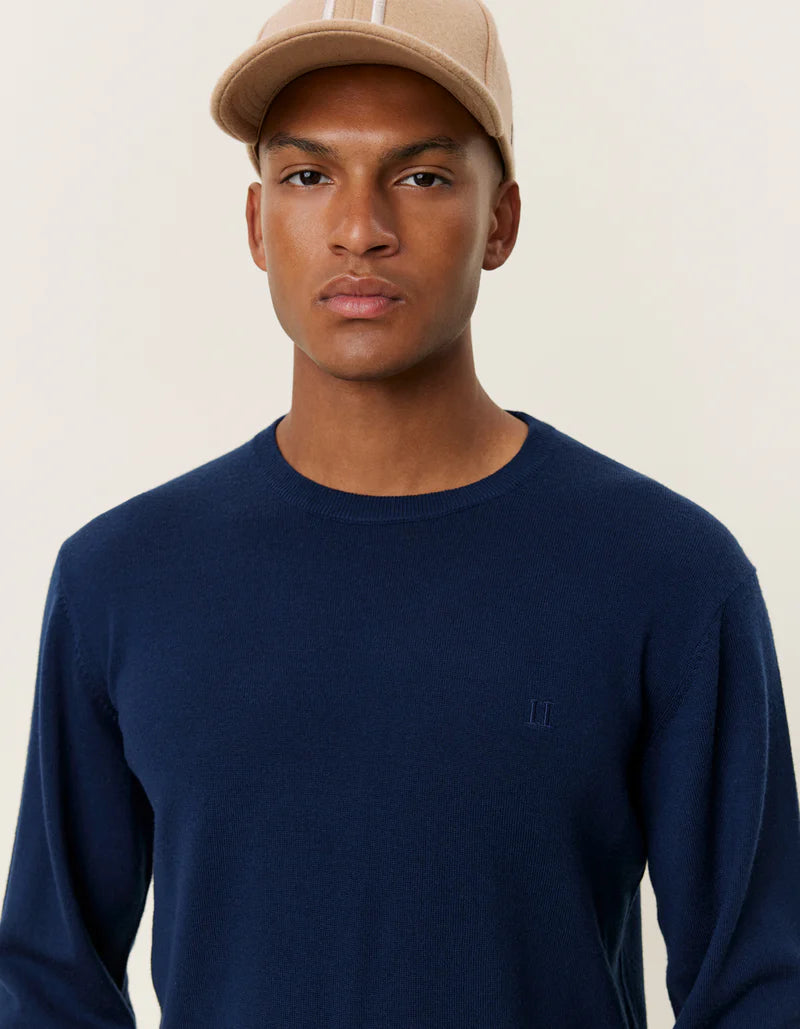 Les Deux | Pull "Greyson" - Bleu marine